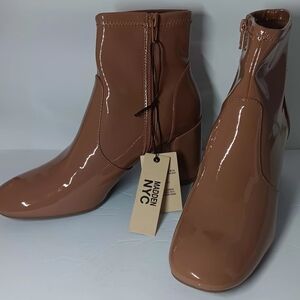 Madden NYC Women's Tan Ankle Boots